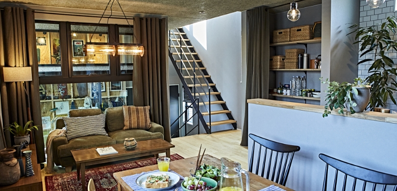 THE HOUSE GARAGE PROJECTのキッチンダイニング