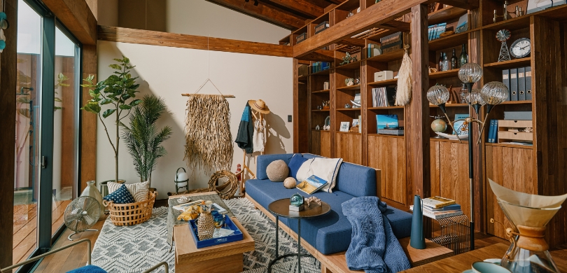 SEAWARD HOUSE PROJECTのリビング