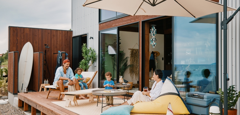 SEAWARD HOUSE PROJECTのデッキ