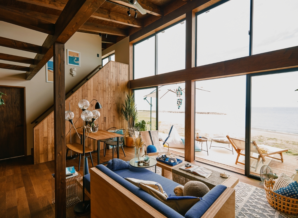 SEAWARD HOUSE PROJECTのリビング